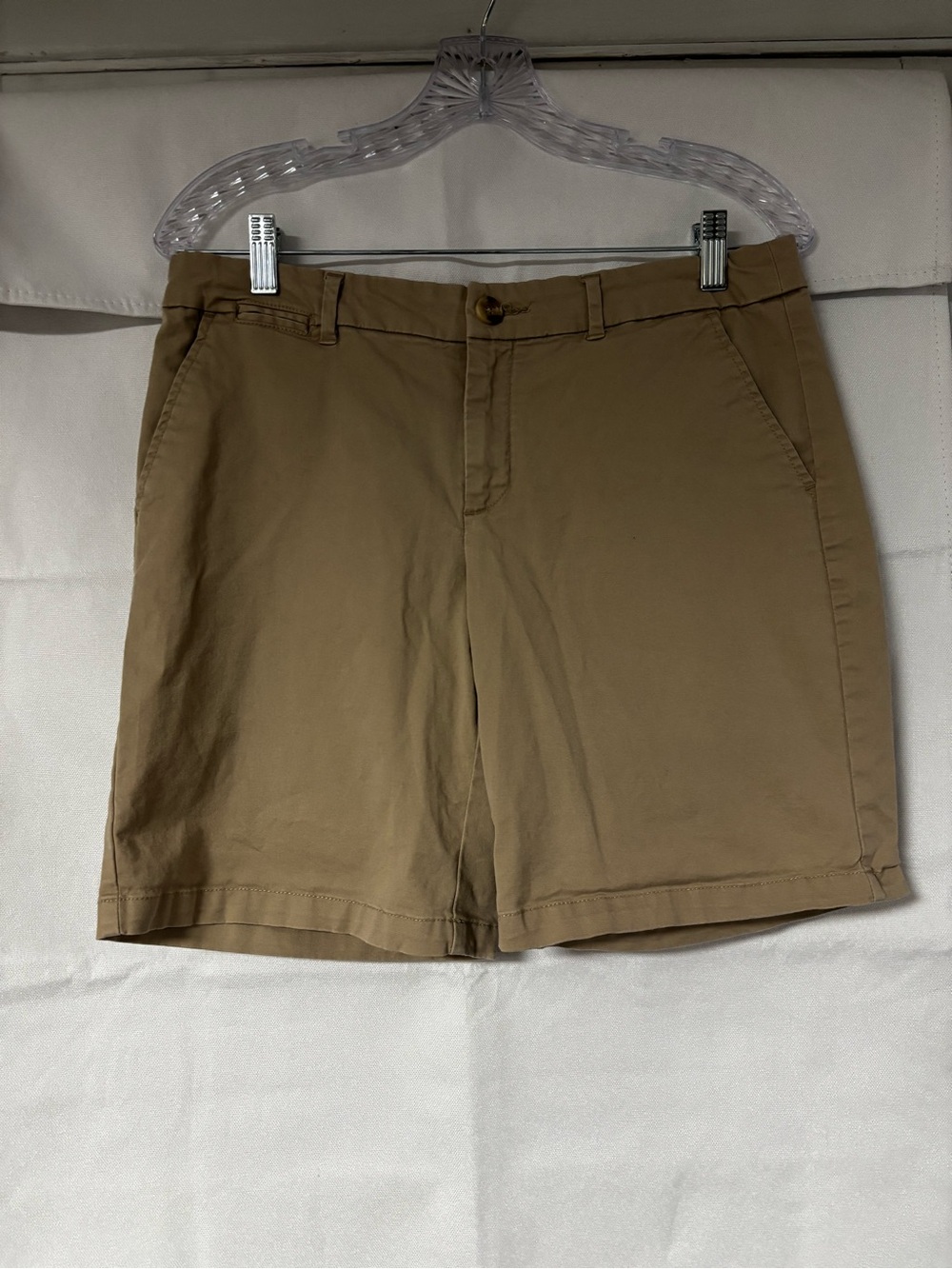 GAP Women's Khaki Tan Casual Shorts-The Boyfriend Short